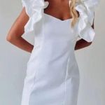 idem Ditto  White Mini Dress Photo 0