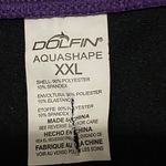 Dolfin NWT  Aquashape  size XXL Black EGGPLANT Purple SWIM TOP TUMMY CONTROL NEW Photo 1