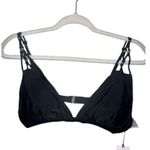 Shade & Shore  Black Bead Detail Triangle Bikini Top, Large (12-14) Photo 1