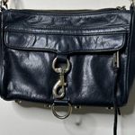 Rebecca Minkoff Black Mini MAC Calf Hair Crossbody Bag Photo 1