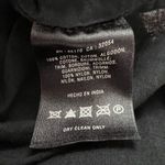 Leifnotes Dress Women 12 Black Brown Open Air Theater Dress Embroidered Boheiman Photo 5