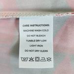 Pink and Gray Puff Sleeve Boho Print Oversized Midi Dress NWOT Size Medium Photo 8