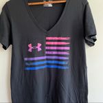 Under Armour  flag v-neck shirt size medium Photo 2
