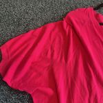 Hilary Radley  for Katherine Barclay size large deep v neck sweater cute hot pink Photo 1