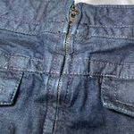 Converse One Star Denim Skirt Womens 8 Blue Jean Dark Wash A Line Mini Boho Size 28 Photo 11
