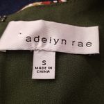 Adelyn Rae ππ Butterfly Print Cold Shoulder Sheath Dress Olive Green Small S Photo 9