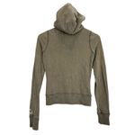 Abercrombie & Fitch Vintage Y2K Abercrombie Small Hoodie Full Zip Jacket Brown Spell Out Moose Logo Photo 1