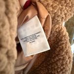 Lands' End Lands’ End tan sherpa cozy teddy jacket size small Photo 2