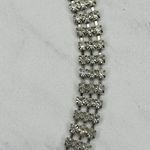 Rhinestone Heart Glam Silver Chain Link Belt Y2K Style ✨ Photo 8