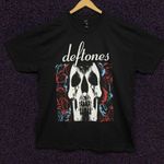 Deftones Self-Titled Album Blue & Red Roses Band T-Shirt XL Photo 0