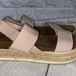 Madden Girl cybell slip on sandals w/elastic beige straps size 7 women Photo 0