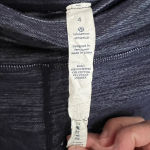 Lululemon  athletica wunder under naval‎ blue leggings- size 4 Photo 6