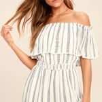 Lulus Off The Shoulder Romper XS Photo 0