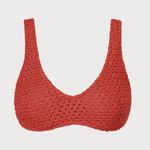 Berlook Red Crochet V Photo 5