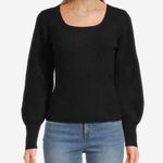 Madewell Leyton Square Neck Pullover Wool Cashmere Blend Sweater Size XXS Photo 5