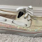 Sperry  Sequin Topsiders Ribbon Tie size 8 Photo 0