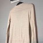 J.Crew Cardigan Sweater Button Up Cream Ivory Beige Size Small Cotton Flaws Photo 4