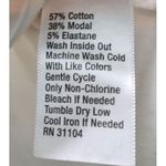 Crown & Ivy Crown & Ivy Long Sleeve T-Shirt Basic Relaxed Fit White XS Photo 3