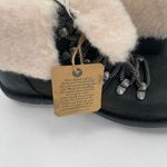 BORN Blaine Boots Size 7 Waterproof Shearling Lace Up Leather Winter Dry NEW Black Photo 6