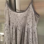💕TRINITY💕 Mini Dress ~ Grey Paisley Floral Print Medium Gray Photo 2
