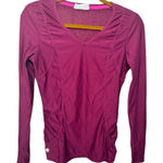 Athleta  Wick It Good Lace Back Long Sleeve Running Hiking Shirt Photo 0