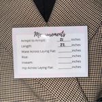 Free People Cropped Betty Blazer Houndstooth Double Breasted Jacket Size M Photo 4