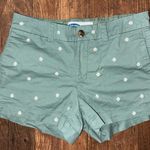 Old Navy Sage Green Floral Women Shorts Photo 0