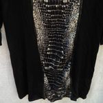 Magaschoni  NY Wool Blend Black‎ Sweater Dress Photo 3