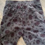 Anthropologie  gray floral motif Kalea corduroy jogger pants XS Photo 8