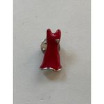 Red Dress Enamel Charm With Heart Accent Photo 8