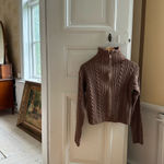 Djerf Avenue ready set go cardigan brown Photo 3