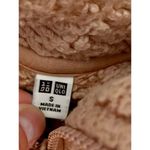 Uniqlo Pink Sherpa fluffy zip up jacket Photo 1