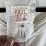 Hannoh Wessel Cotton White Top Made in Italy 36 Long Sleeve Designer Minimalist Size M Photo 4