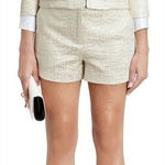 Ted Baker 💕💕 Metallic Gold High-Rise Suit Shorts Photo 0