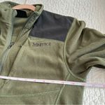 Marmot ✨  Men’s Green Zip Up Sweatshirt Medium Photo 11