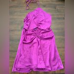 Princess Polly  Dress Sacha Mini Dress Purple Women’s 4 Satin Photo 1