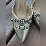 Chase and Chloe Dressy STYLISH GOLD heelsπππ Photo 8