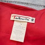 Talbots  Vintage Coral Short Sleeve Jacket Blouse Photo 7
