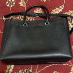 Tory Burch Black Timeless Saffiano Leather Robinson Double Zip Tote w/ Strap Photo 5