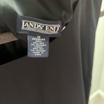 Lands' End Classic Black Silk Tank Blouse Photo 2