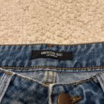 American Bazi distressed, straight leg, blue jeans women size 3 Photo 3