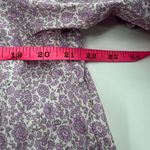 Ann Mashburn  Victoria peasant top Liberty floral purple sz S Photo 4
