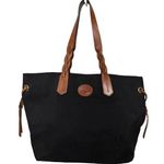 Dooney & Bourke  Black Fabric Tote Photo 0