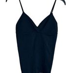 BCBG MAXAZRIA Chill Angelina Sweetheart Adjustable Strap Black Tank Top/Camisole Photo 1