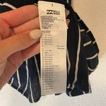 Billabong NWT Wonderland Striped One Sleeve Top Photo 8