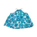 Lilly Pulitzer for Target Halter Tank Top Sea Urchin Women's Small Blue‎ White Blue Photo 2