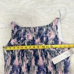 Kay Unger New York Size 2 Purple Floral Luisa Pleated Gown Dress Formal Wedding Pink Photo 10