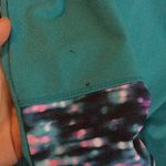 Champion  Blue Pink Blurred Workout Top Sleeve C9 Size Juniors Large Teal Running Photo 7