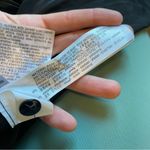 ZARA  Black Pleated Vegan Leather Wrap Midi Skirt XS Photo 7