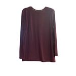 Bit & Bridle  Women’s Wine Studded Sweater‎ Size Medium Long Sleeves V Neckline Photo 1